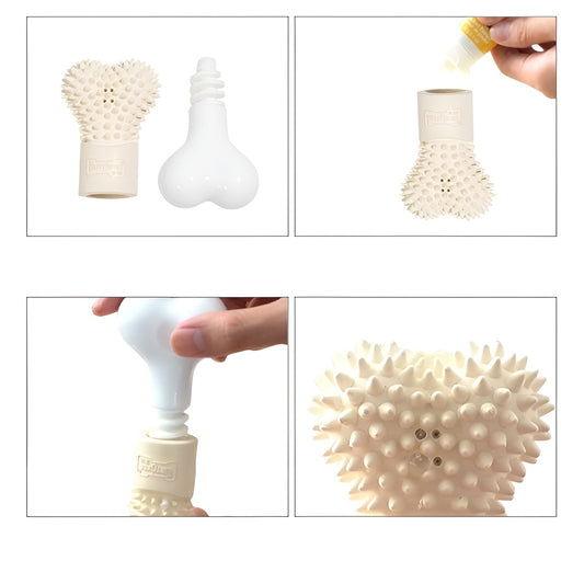 Nylon Rubber Dog Chew Bone Toy